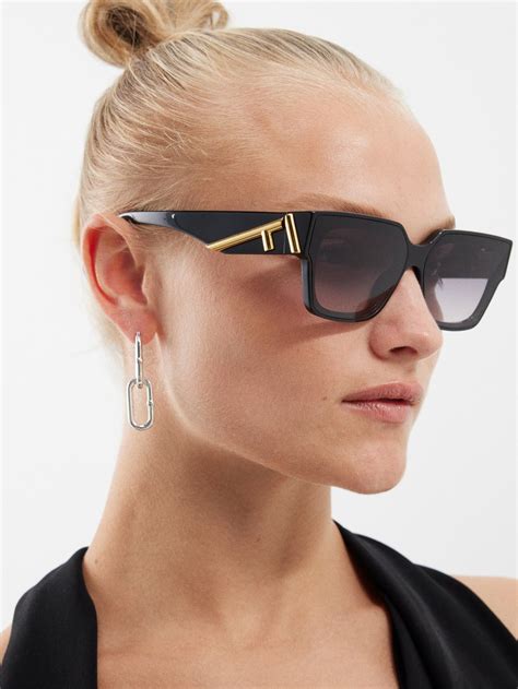 fendi square sunglasses